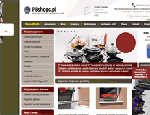 Tablet Screenshot of pbshops.pl